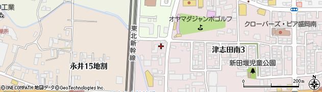 吉田管材盛岡営業所周辺の地図