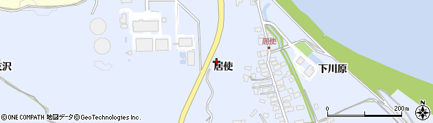 秋田県秋田市豊岩豊巻居使周辺の地図