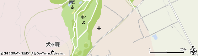岩手県盛岡市上鹿妻飯ノ森周辺の地図
