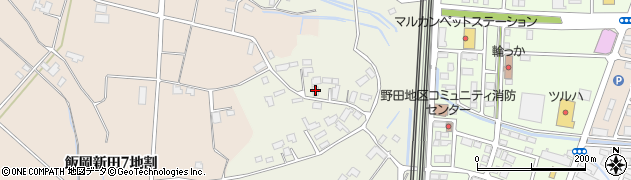 岩手県盛岡市津志田４地割周辺の地図