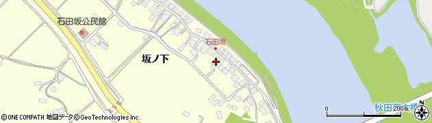 秋田県秋田市豊岩石田坂坂ノ下82周辺の地図