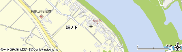 秋田県秋田市豊岩石田坂坂ノ下79周辺の地図