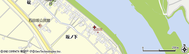 秋田県秋田市豊岩石田坂坂ノ下119周辺の地図