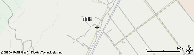 秋田県秋田市河辺諸井山根105周辺の地図
