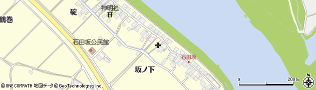 秋田県秋田市豊岩石田坂坂ノ下29周辺の地図
