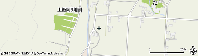 岩手県盛岡市上飯岡（１０地割）周辺の地図