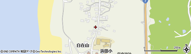 秋田県秋田市浜田西出小屋102周辺の地図