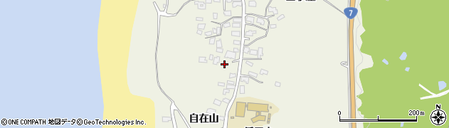 秋田県秋田市浜田西出小屋46周辺の地図