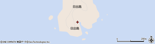 日出島周辺の地図