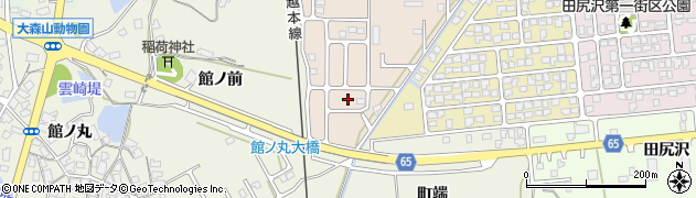 秋田県秋田市新屋前野町17周辺の地図