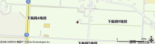 岩手県盛岡市下飯岡（５地割）周辺の地図