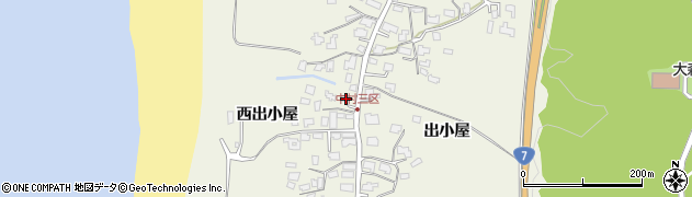 秋田県秋田市浜田西出小屋31周辺の地図