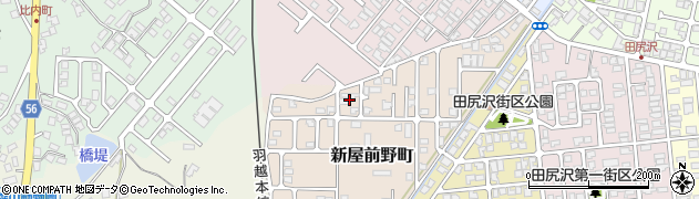 秋田県秋田市新屋前野町5周辺の地図