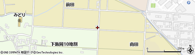 岩手県盛岡市下鹿妻前田149周辺の地図