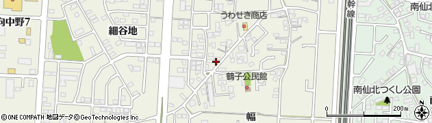 岩手県盛岡市向中野鶴子4周辺の地図