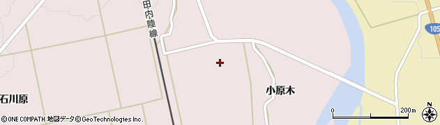 秋田県仙北市西木町小山田（雷土）周辺の地図