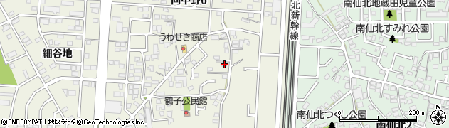 岩手県盛岡市向中野鶴子10-29周辺の地図