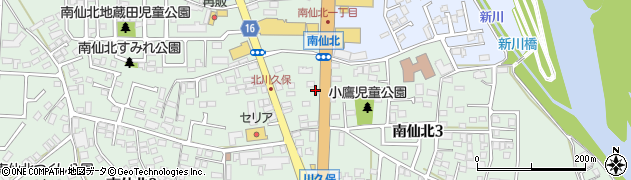 ニッポンレンタカー盛岡南仙北営業所周辺の地図