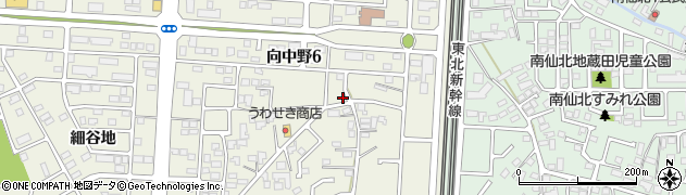 岩手県盛岡市向中野鶴子32周辺の地図