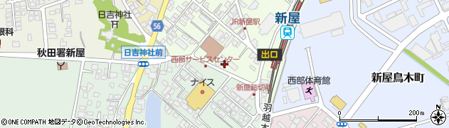 新屋駅前郵便局 ＡＴＭ周辺の地図