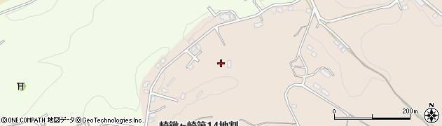 岩手県宮古市崎鍬ヶ崎（第１４地割）周辺の地図