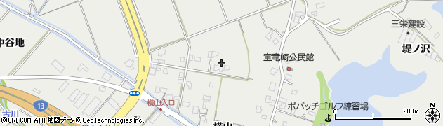秋田県秋田市仁井田横山245周辺の地図