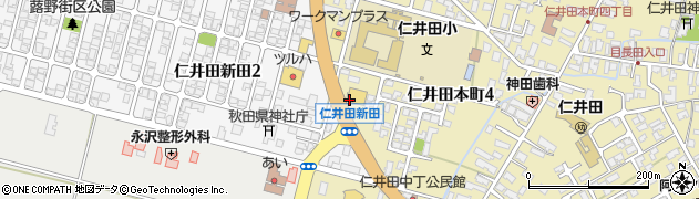 株式会社オーシャンシステム　業務スーパー秋田仁井田店周辺の地図