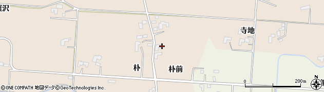 岩手県盛岡市上鹿妻（朴前）周辺の地図