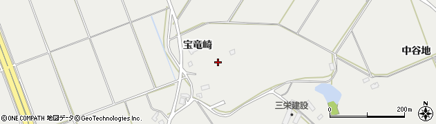 秋田県秋田市上北手猿田宝竜崎周辺の地図