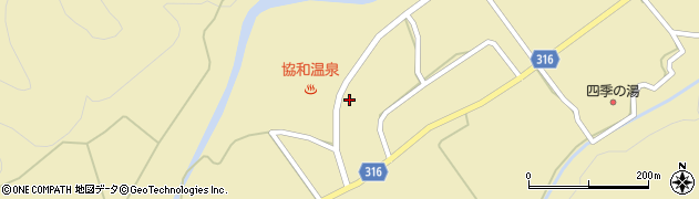 秋田県大仙市協和船岡中庄内道ノ下39周辺の地図