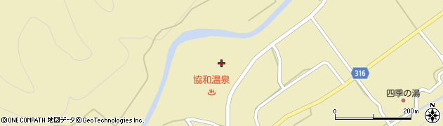 秋田県大仙市協和船岡（庄内下川袋）周辺の地図