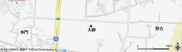 岩手県盛岡市本宮（大柳）周辺の地図