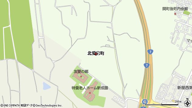 〒010-1623 秋田県秋田市新屋町の地図