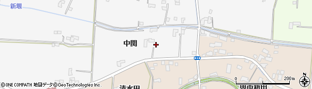 岩手県盛岡市上太田（中関）周辺の地図