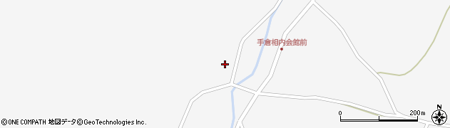 秋田県仙北市田沢湖生保内（下手倉）周辺の地図