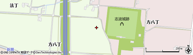 岩手県盛岡市中太田方八丁周辺の地図