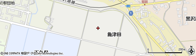 岩手県雫石町（岩手郡）麁津田周辺の地図