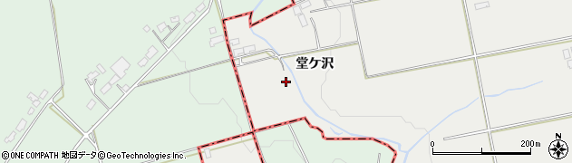 岩手県盛岡市繋（堂ケ沢）周辺の地図