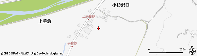 秋田県仙北市田沢湖生保内小杉沢口周辺の地図