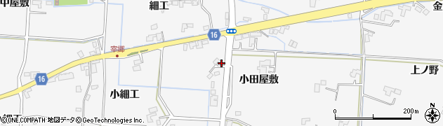 岩手県盛岡市上太田（十文字）周辺の地図