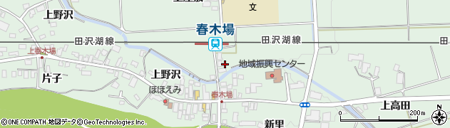 岩手県雫石町（岩手郡）上野（観音堂）周辺の地図
