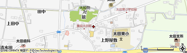 盛岡太田郵便局 ＡＴＭ周辺の地図