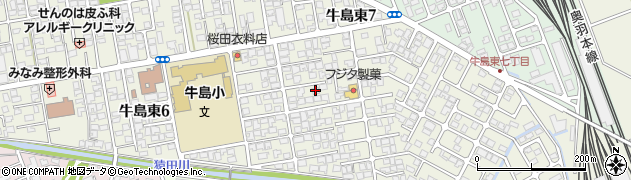 フルール秋桜周辺の地図