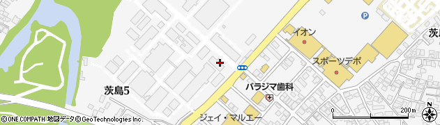 三菱マテリアル株式会社　秋田製錬所総務課守衛所周辺の地図