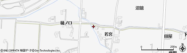 岩手県盛岡市上太田若宮2周辺の地図