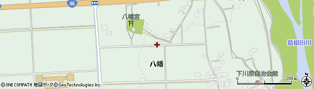 岩手県雫石町（岩手郡）上野（八幡）周辺の地図