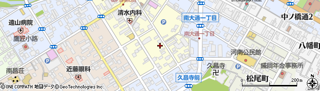 株式会社花王堂本店周辺の地図