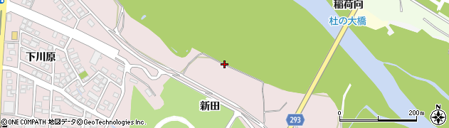 岩手県盛岡市下太田（新田）周辺の地図