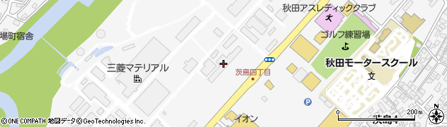 三菱マテリアル株式会社　秋田製錬所工務課変電所周辺の地図