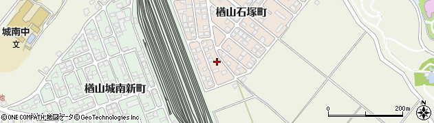 秋田県秋田市楢山石塚町7周辺の地図